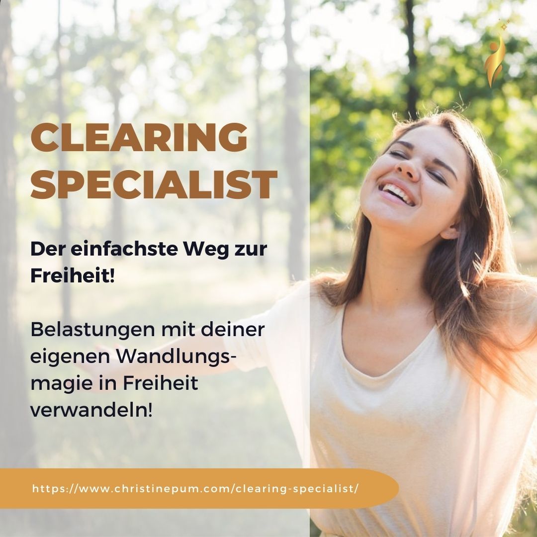 Der einfache Weg zur Freiheit Clearing Specialist